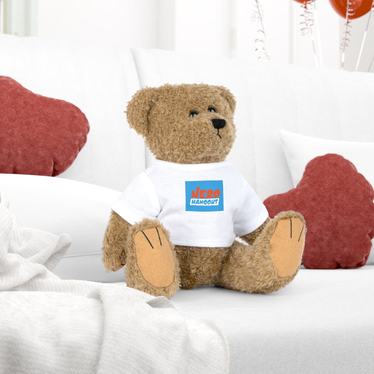 Plush Toy with HeroHangout T-Shirt